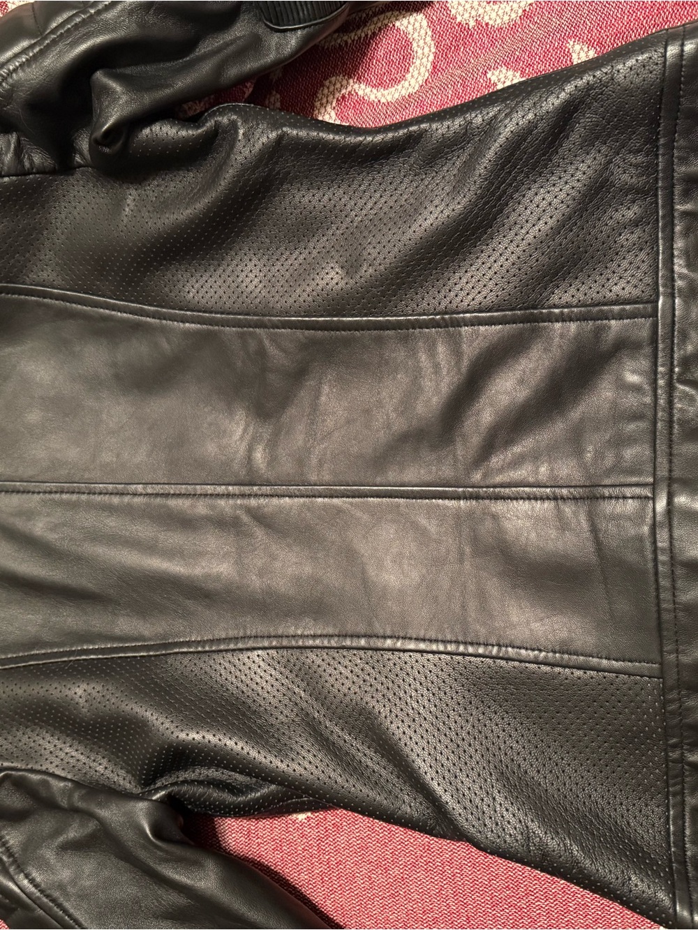 NWOT Leather Moto Jacket - Picture 6 of 8